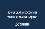 Sunucularımız Comnet Veri Merkezi’ne Taşındı